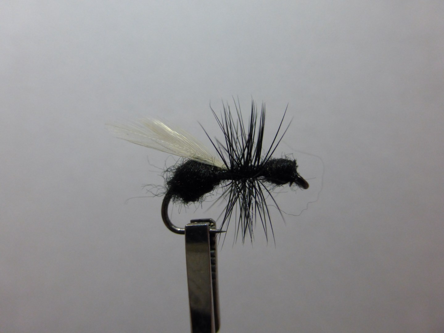Size 18 Flying Ant Black Barbless